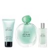 Giorgio Armani Acqua di Gioia Set - Eau de Parfum 100 ml + Eau de Parfum 15 ml + Perfumed Body Lotion 50 ml